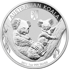2011 Silver 1oz KOALA - Berlin Bear Privy